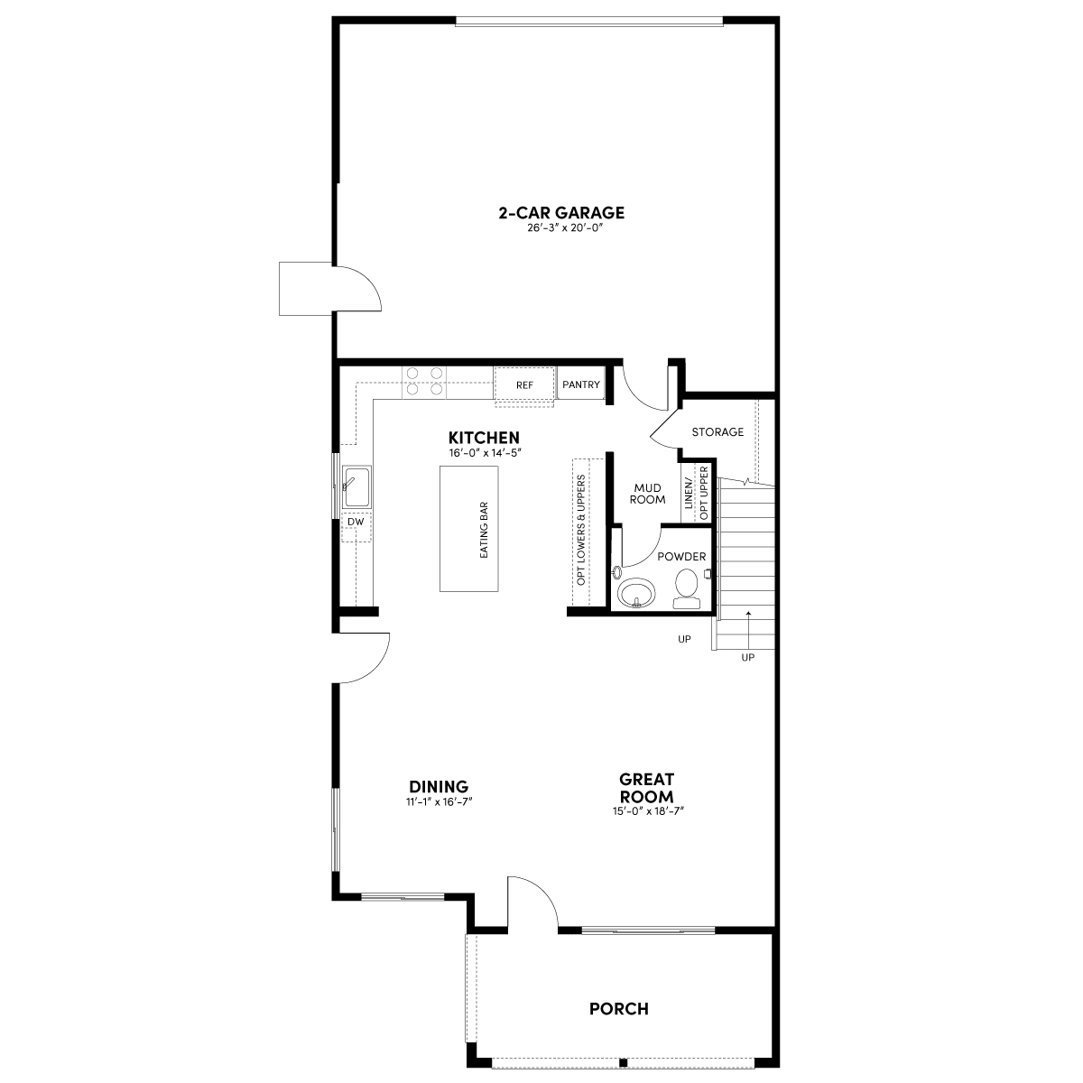 Horizon - Plan 2 - First Floor | OneLake