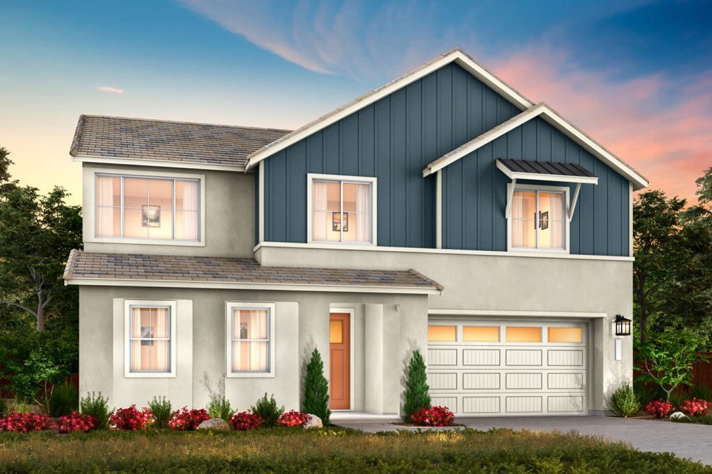 Plan Two A Exterior | Glisten at One Lake